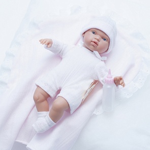 Кукла Гугу с одеяльцем и бутылочкой, 27 см. (Asi, 412840)